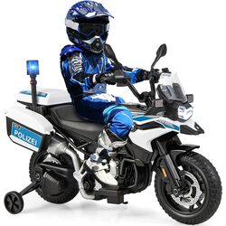 Motocicleta electrica Costway TQ10126DE-WH (White/Blue) Thumb