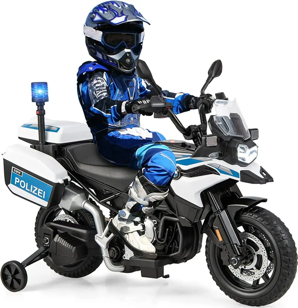 Motocicleta electrica Costway TQ10126DE-WH (White/Blue) - 2
