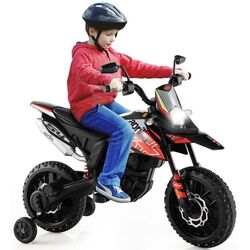 Motocicleta electrica Costway TQ10143DE-RE (Black/Red) Thumb