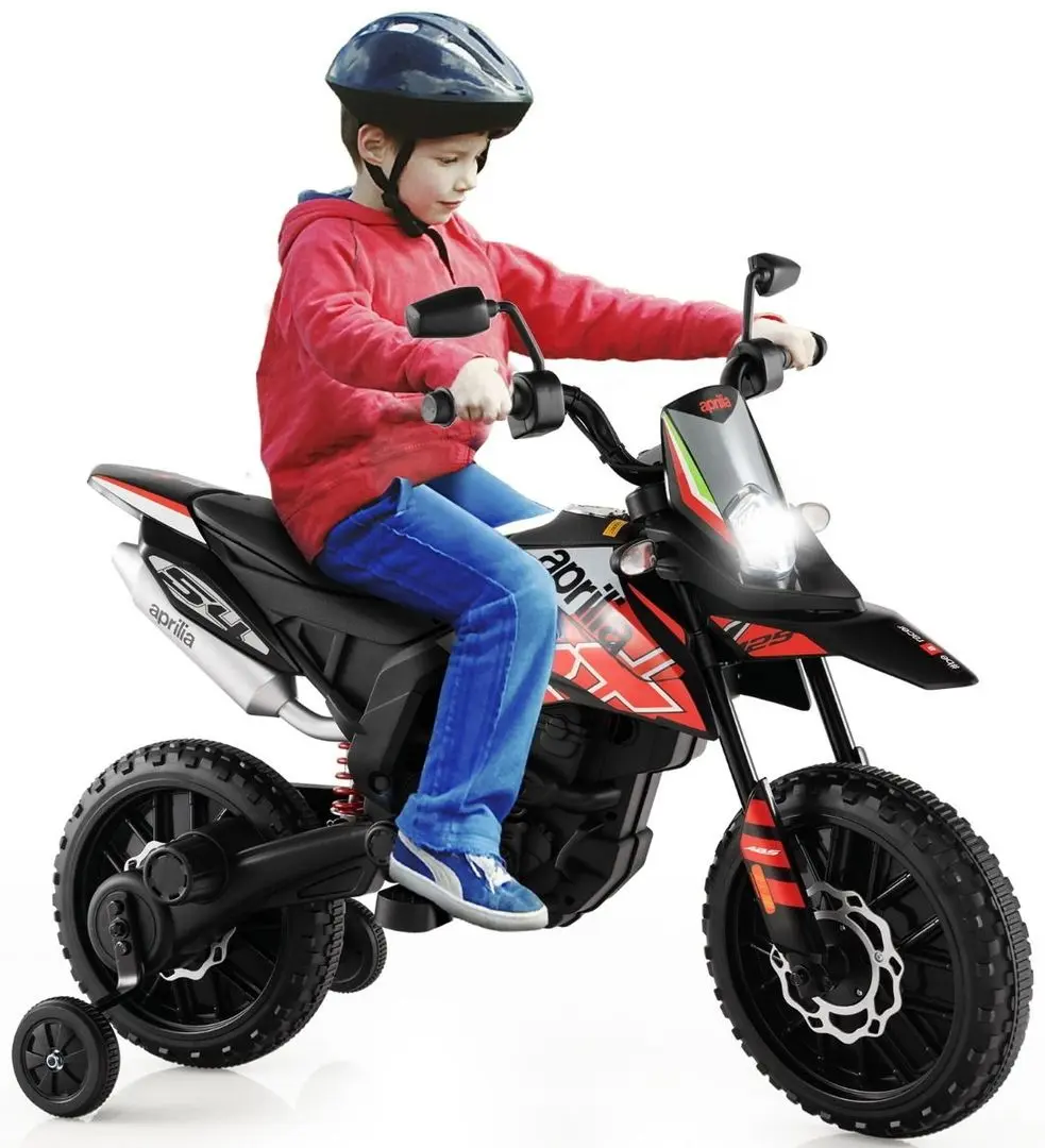 Motocicleta electrica Costway TQ10143DE-RE (Black/Red) - 2