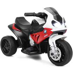 Motocicleta electrica Costway TQ10231DE-RE (Red/White/Black)