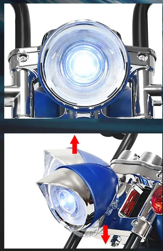 Motocicleta electrica Costway TY327686DE-BL (Blue)