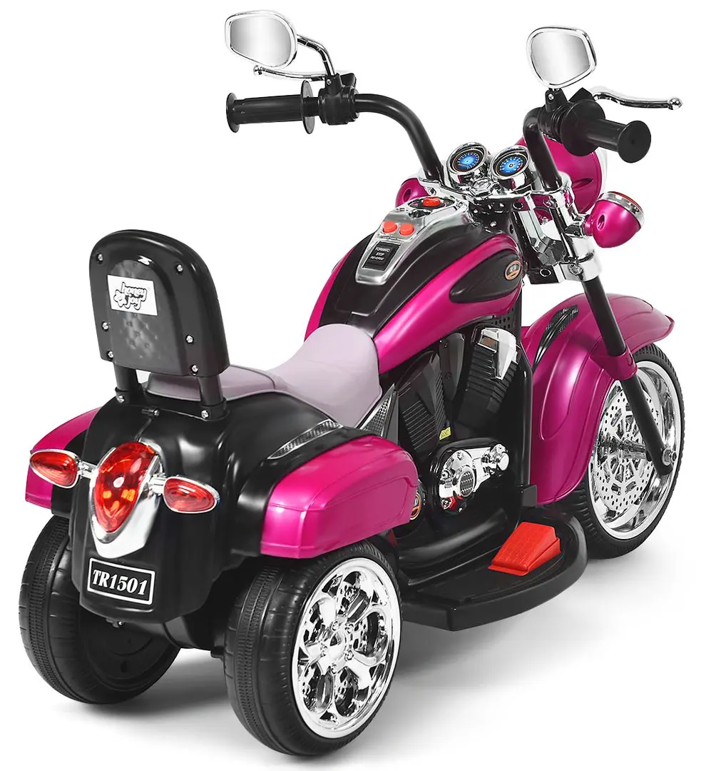 Motocicleta electrica Costway TY327686DE-MS (Red Pink)