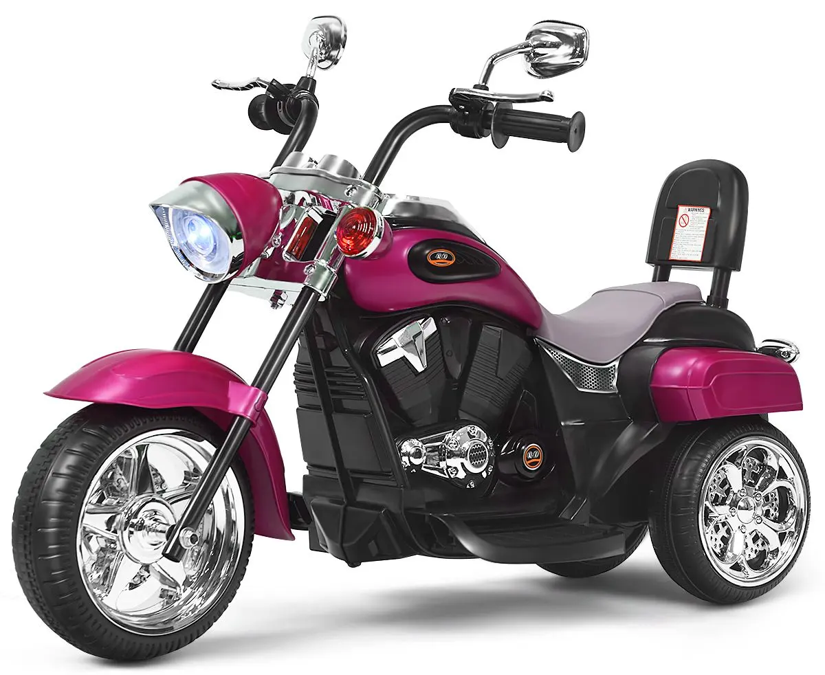 Motocicleta electrica Costway TY327686DE-MS (Red Pink)