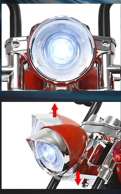 Motocicleta electrica Costway TY327686DE-RE (Red)