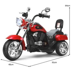 Motocicleta electrica Costway TY327686DE-RE (Red) Thumb