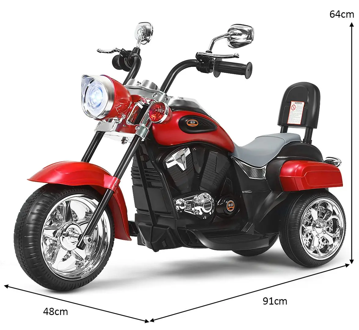 Motocicleta electrica Costway TY327686DE-RE (Red)