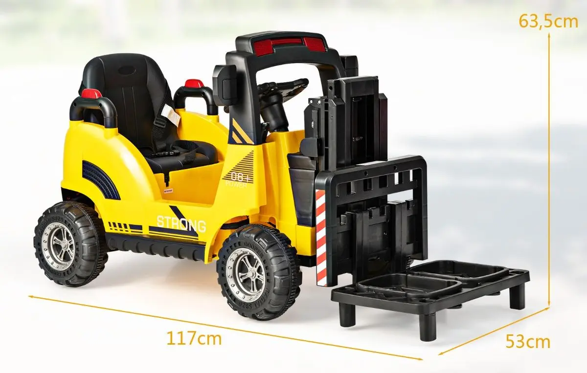 Stivuitor electric Costway TQ10135DE-YW (Yellow) - 5