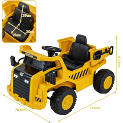 Basculanta electrica Costway TQ10209DE-YW (Yellow/Black) Thumb