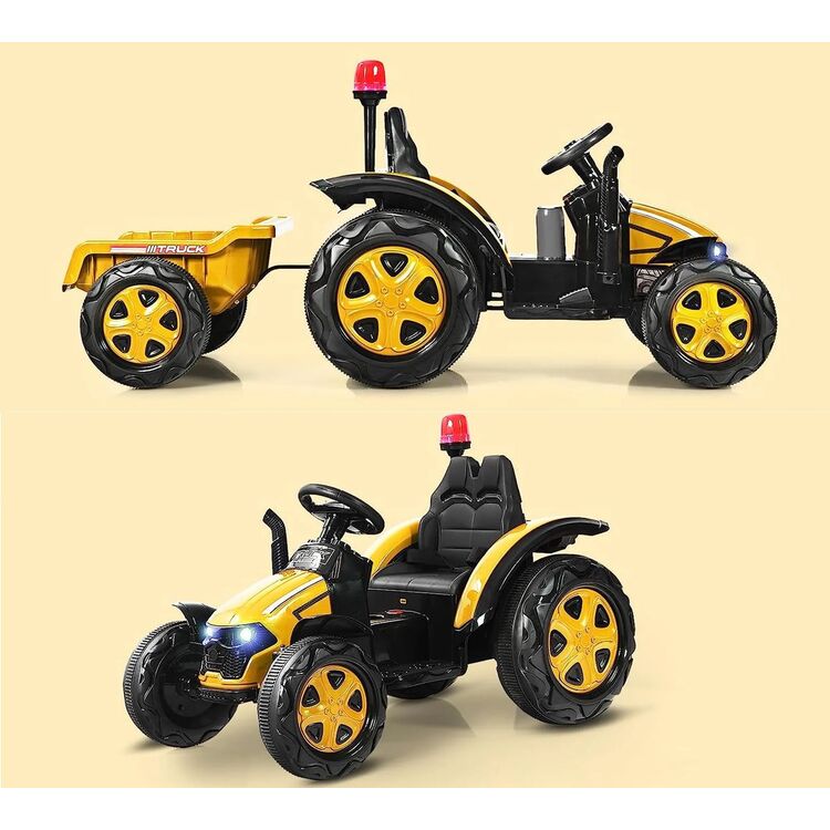 Электротрактор Costway TY327933DE-HS (Yellow) купить в Кишиневе ...