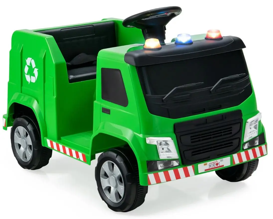 Мусоровоз электрический Costway TQ10129DE-GN (Green)