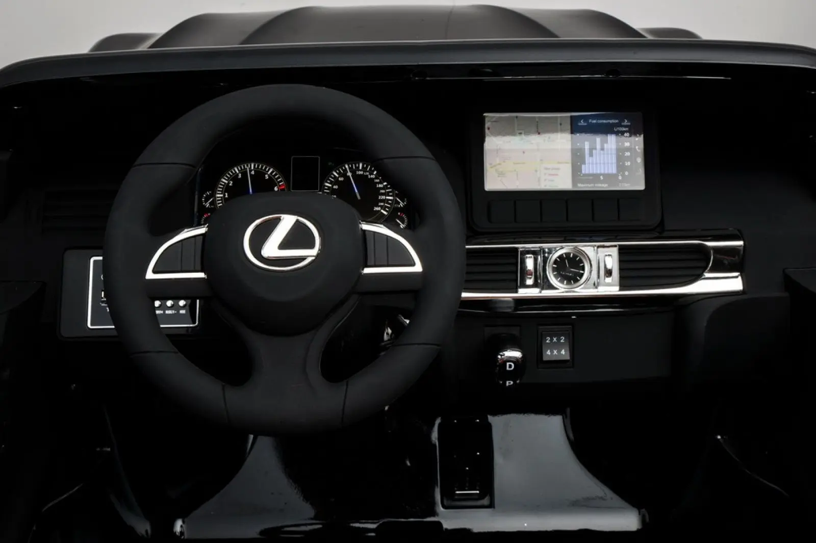 Masinuta electrica Dake Lexus LX570 MP4 (Black)