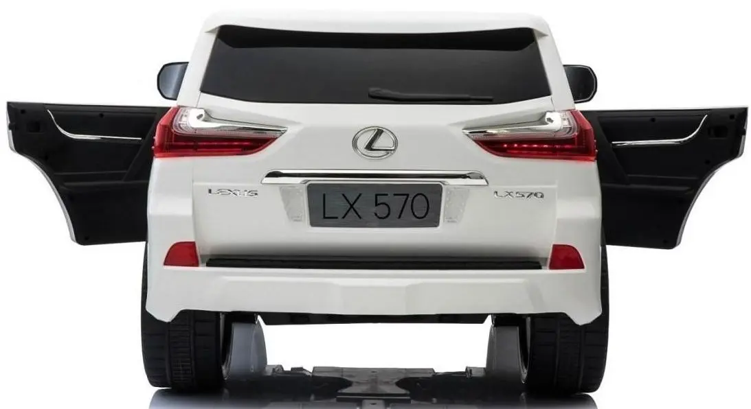 Masinuta electrica Lexus LX570 MP4 (White) - 7