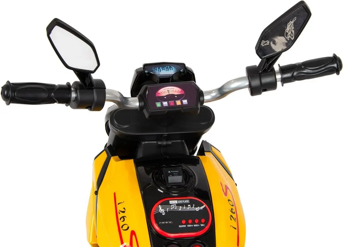 Электромотоцикл Enero Avalon 1033044 (Yellow) - 9