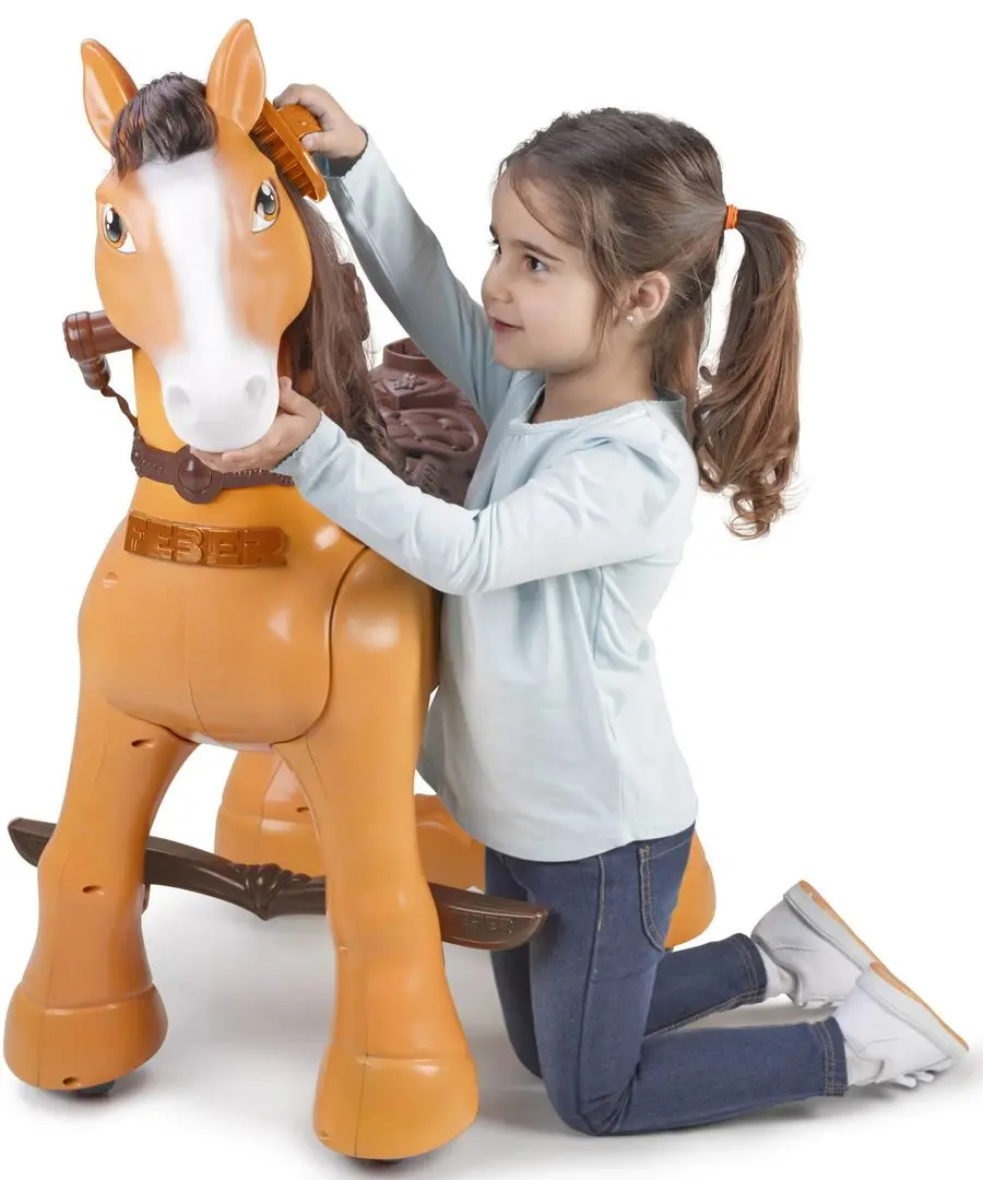 Электроконь Feber 12000 12V (Brown) - 3