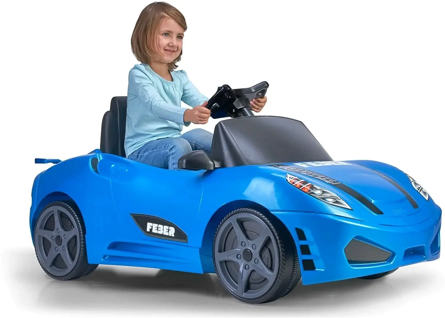 Masinuta electrica 2in1 Feber Hybrid 800013220 (Blue) - 3