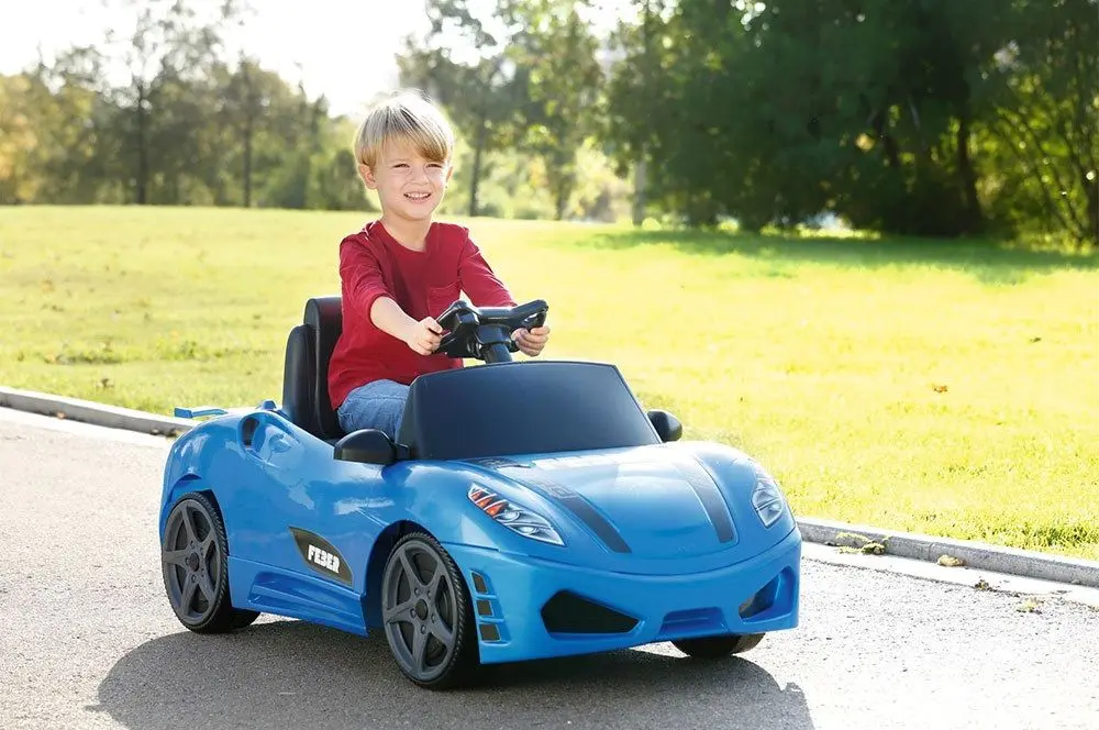 Masinuta electrica 2in1 Feber Hybrid 800013220 (Blue) - 4