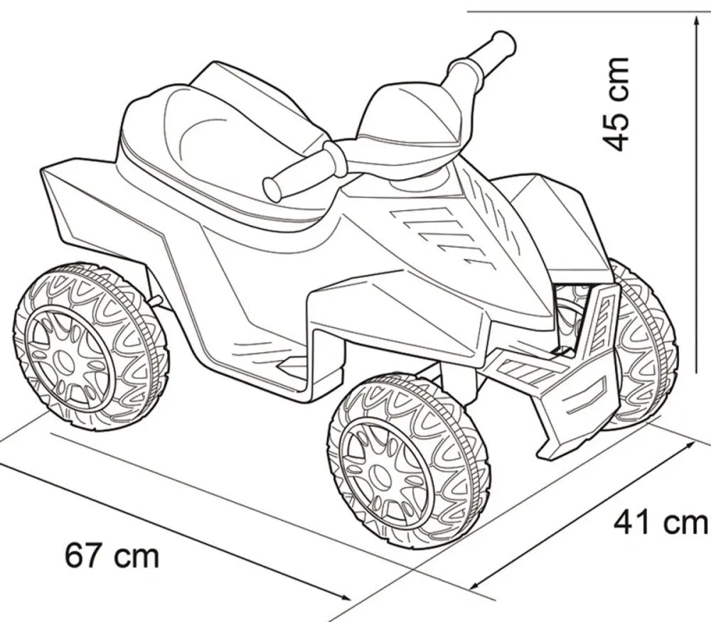Masinuta electrica Feber 11252 (Red) - 4