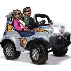 Masinuta electrica Feber Big Jeep 06466 (Grey/Blue) Thumb