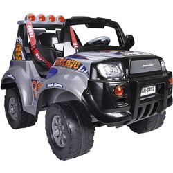 Masinuta electrica Feber Big Jeep 06466 (Grey/Blue)