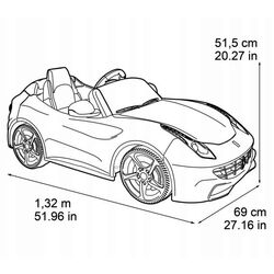 Masinuta electrica Feber Ferrari 07680 (Red) Thumb