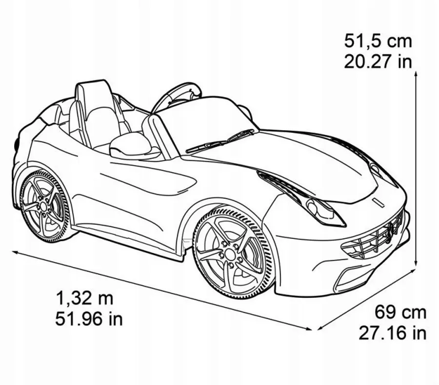 Masinuta electrica Feber Ferrari 07680 (Red) - 3