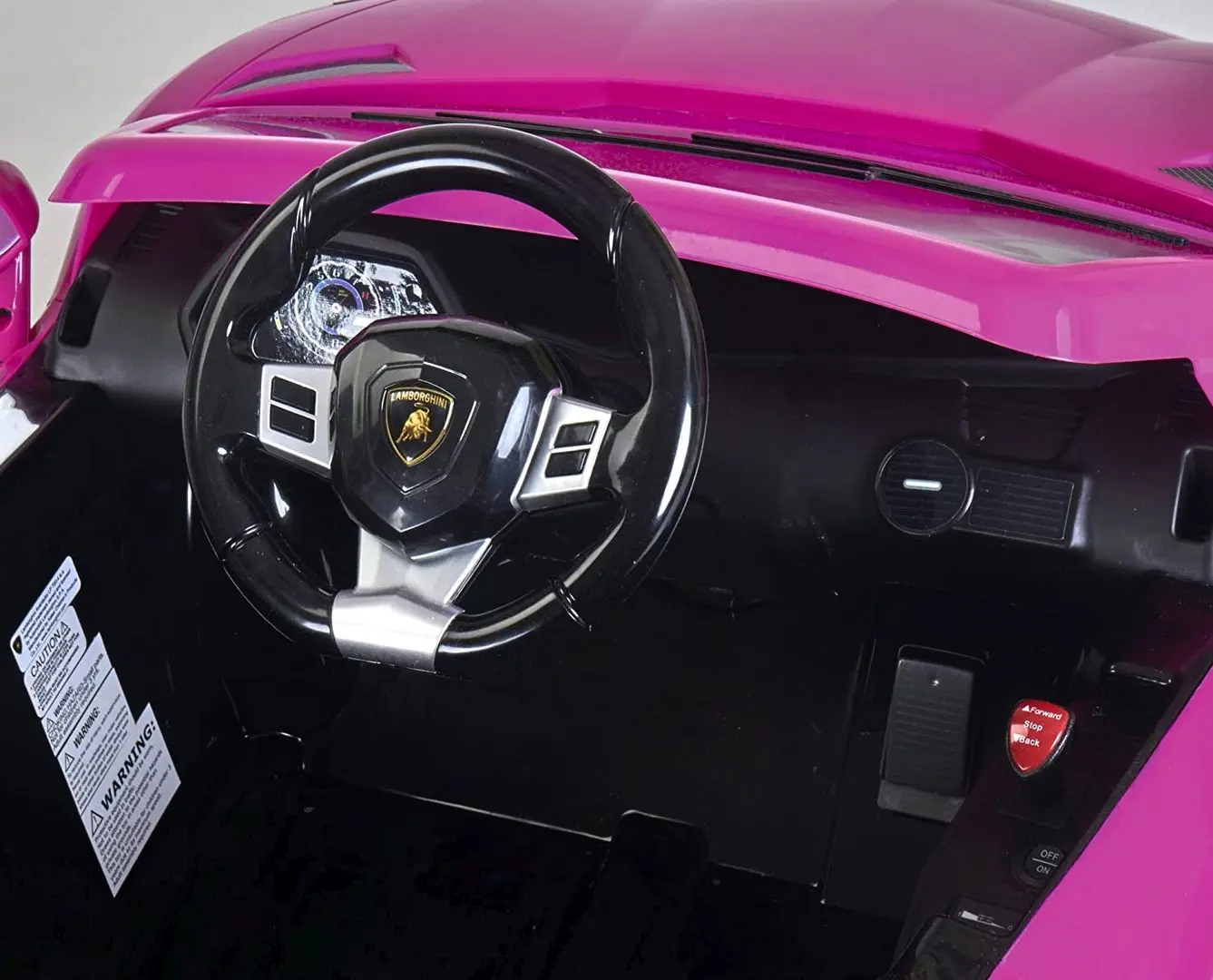 Masinuta electrica Feber Lamborghini Aventador 12394 (Pink) - 3