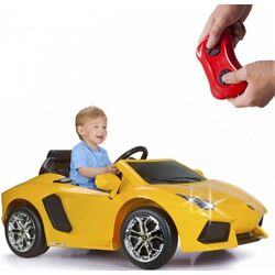 Masinuta electrica Feber Lamborghini Aventador 6V (Yellow) Thumb