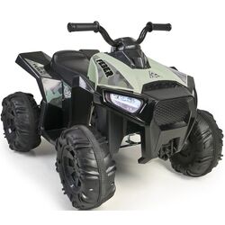 Masinuta electrica Feber Quad Boxer Moro (Black/Camouflage)