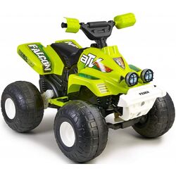 Masinuta electrica Feber Quad Electric Falcon (Green/Black)