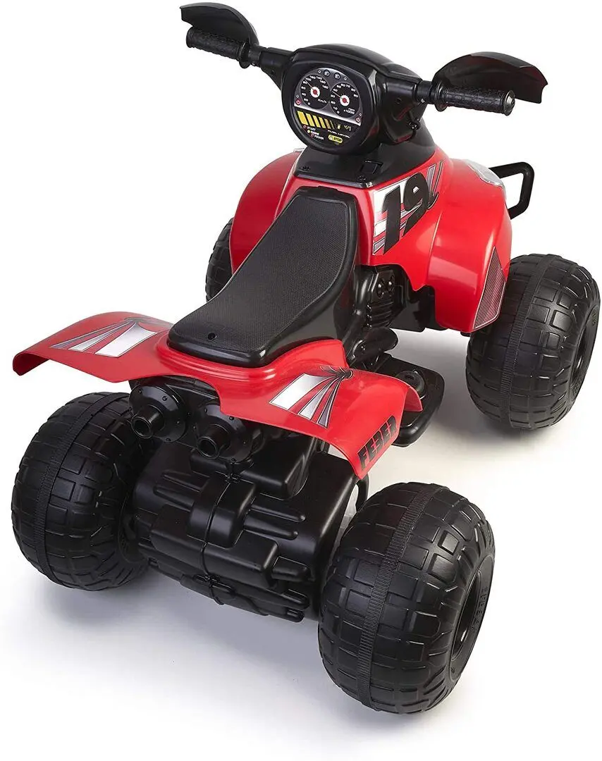 Masinuta electrica Feber Quad Electric Motion Gears (Red/Black) - 2