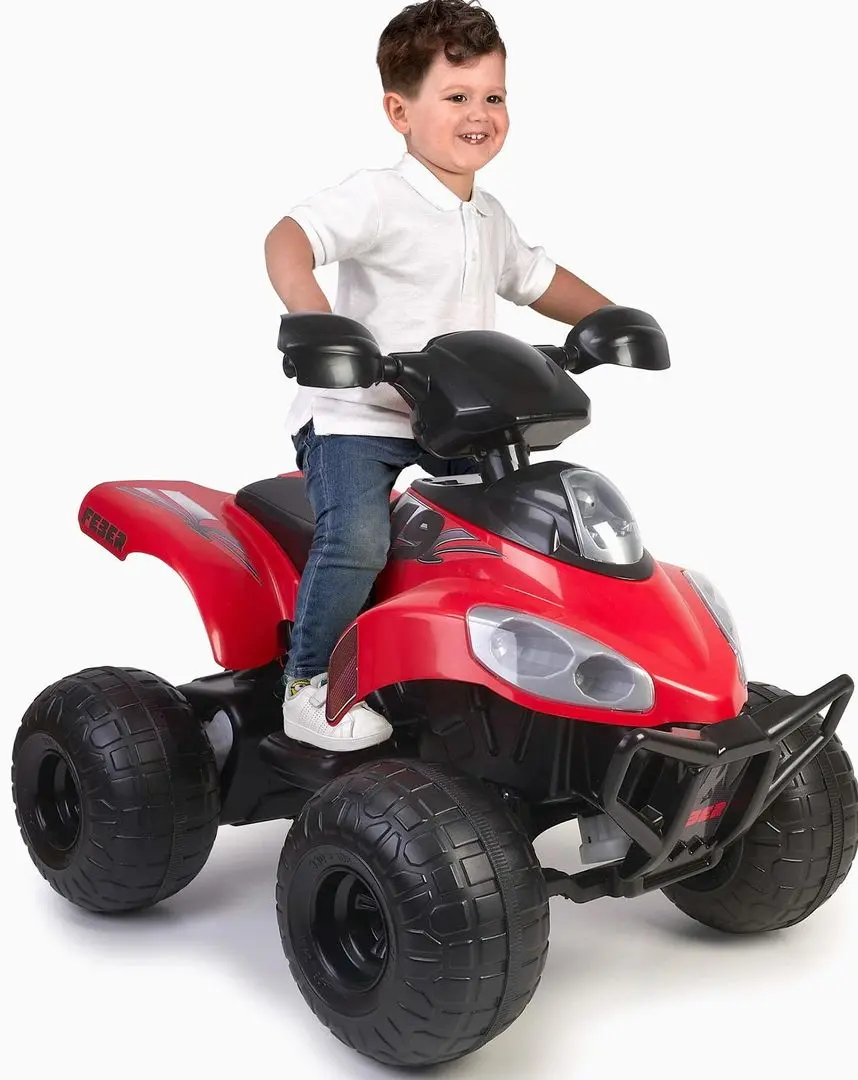 Masinuta electrica Feber Quad Electric Motion Gears (Red/Black) - 4