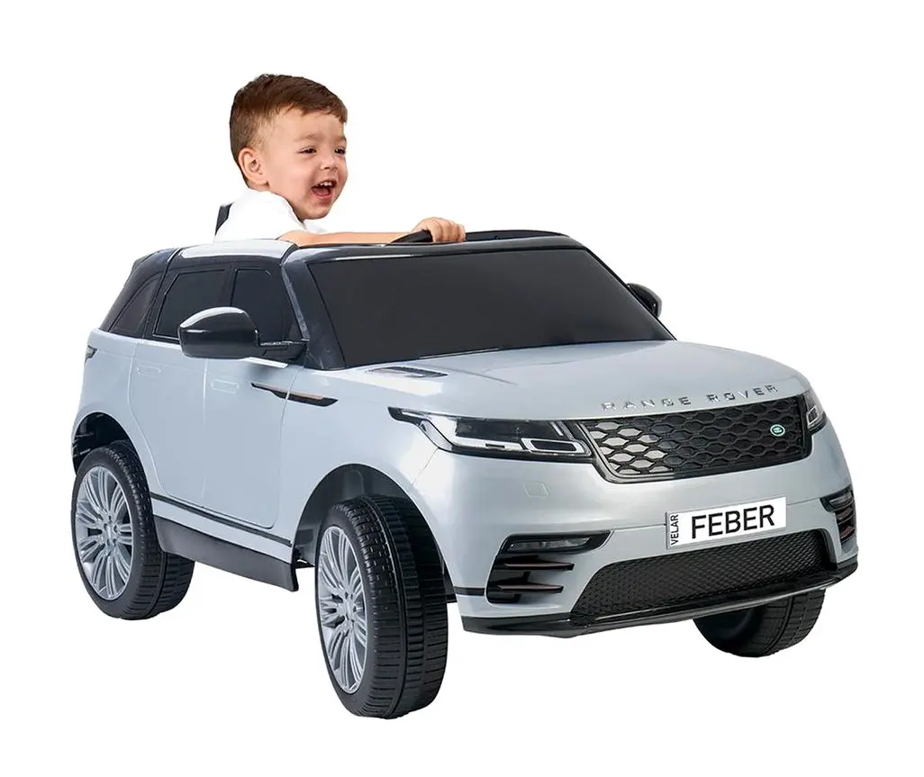 Masinuta electrica Feber Range Rover Velar 12449 (Silver) - 4