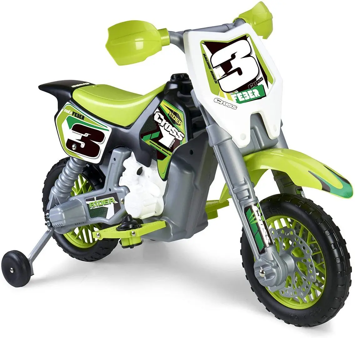 Motocicleta electrica Feber 12223 (Green) - 2