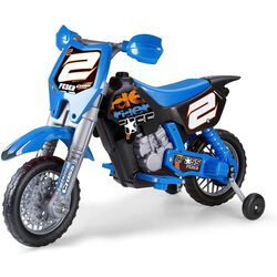 Motocicleta electrica Feber 12224 (Black/Blue) Thumb
