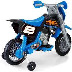 Motocicleta electrica Feber 12224 (Black/Blue) Thumb