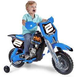 Motocicleta electrica Feber 12224 (Black/Blue) Thumb