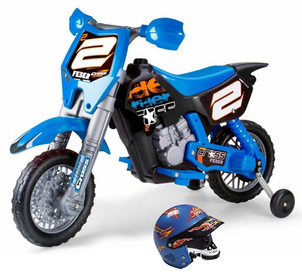Motocicleta electrica Feber 12224 (Black/Blue)