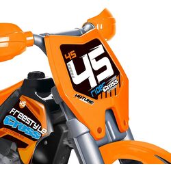 Электромотоцикл Feber Freestyle Cross FEN02000 (Orange/Black) Thumb