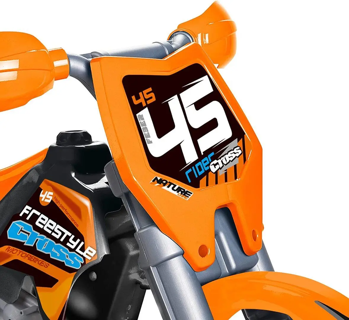 Электромотоцикл Feber Freestyle Cross FEN02000 (Orange/Black) - 3