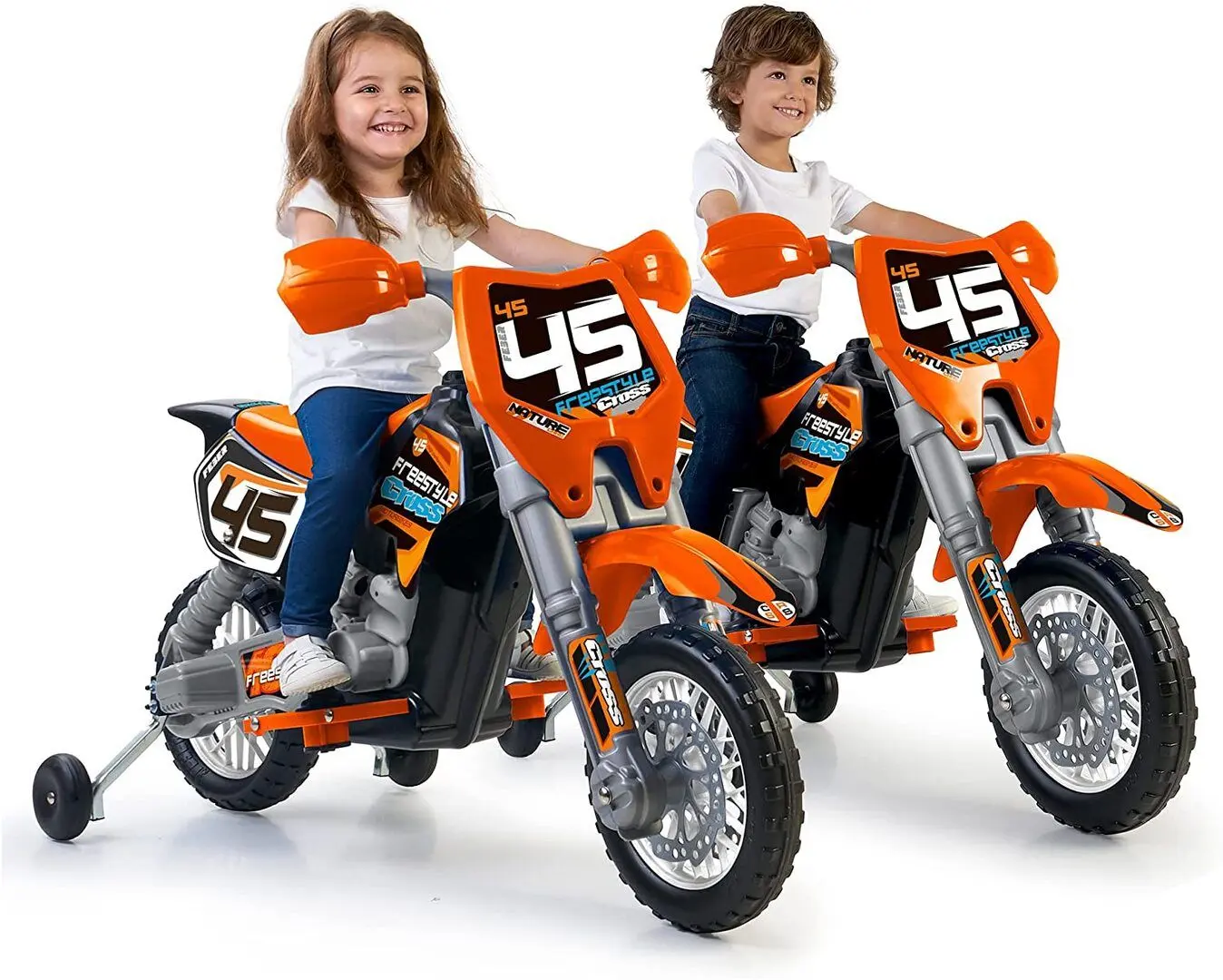 Электромотоцикл Feber Freestyle Cross FEN02000 (Orange/Black) - 5