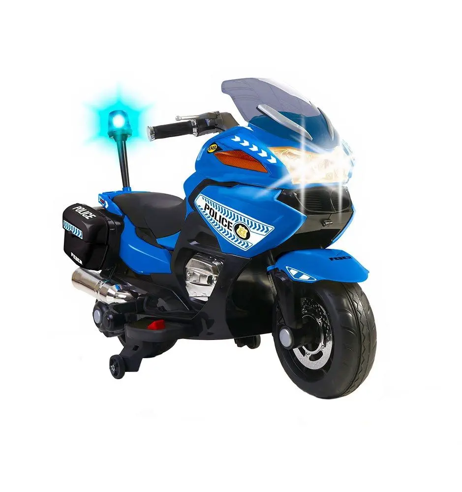 Электромотоцикл Feber Police 12891 (Blue)