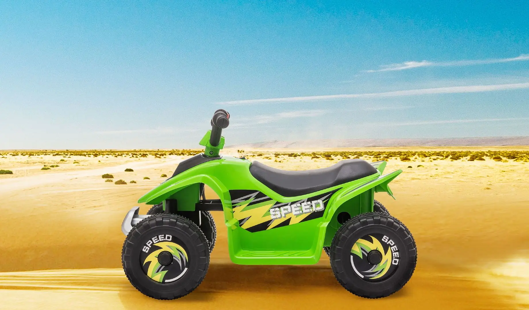 Электроквадроцикл Homcom 370-166V90GN (Green)