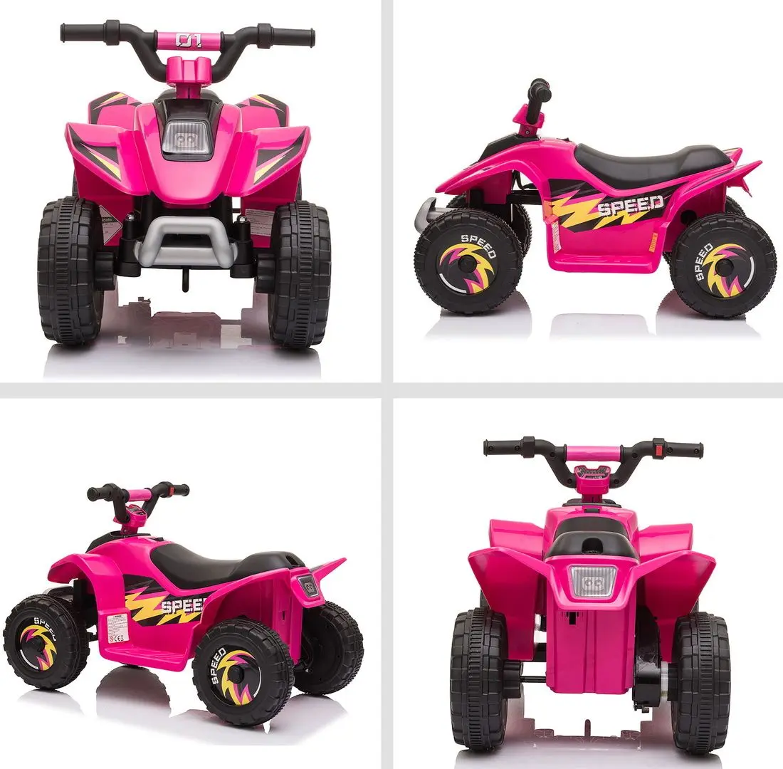 Электроквадроцикл Homcom 370-166V90PK (Pink)