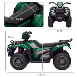 ATV electric Homcom 370-260V90GN (Green) Thumb