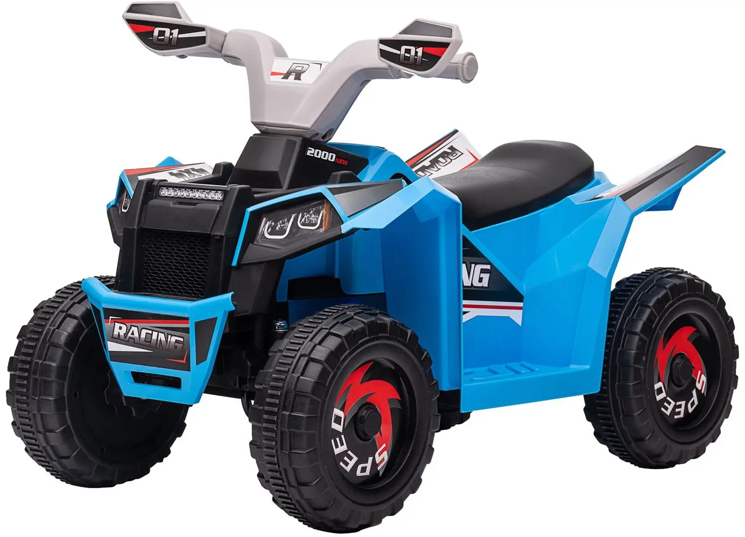 ATV electric Homcom 370-278V90BU (Blue)
