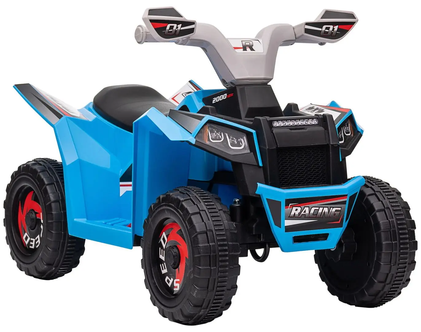 ATV electric Homcom 370-278V90BU (Blue)