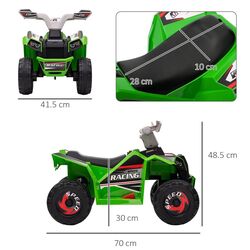ATV electric Homcom 370-278V90GN (Green) Thumb