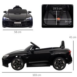 Masinuta electrica Homcom 370-220V90BK (Black) Thumb