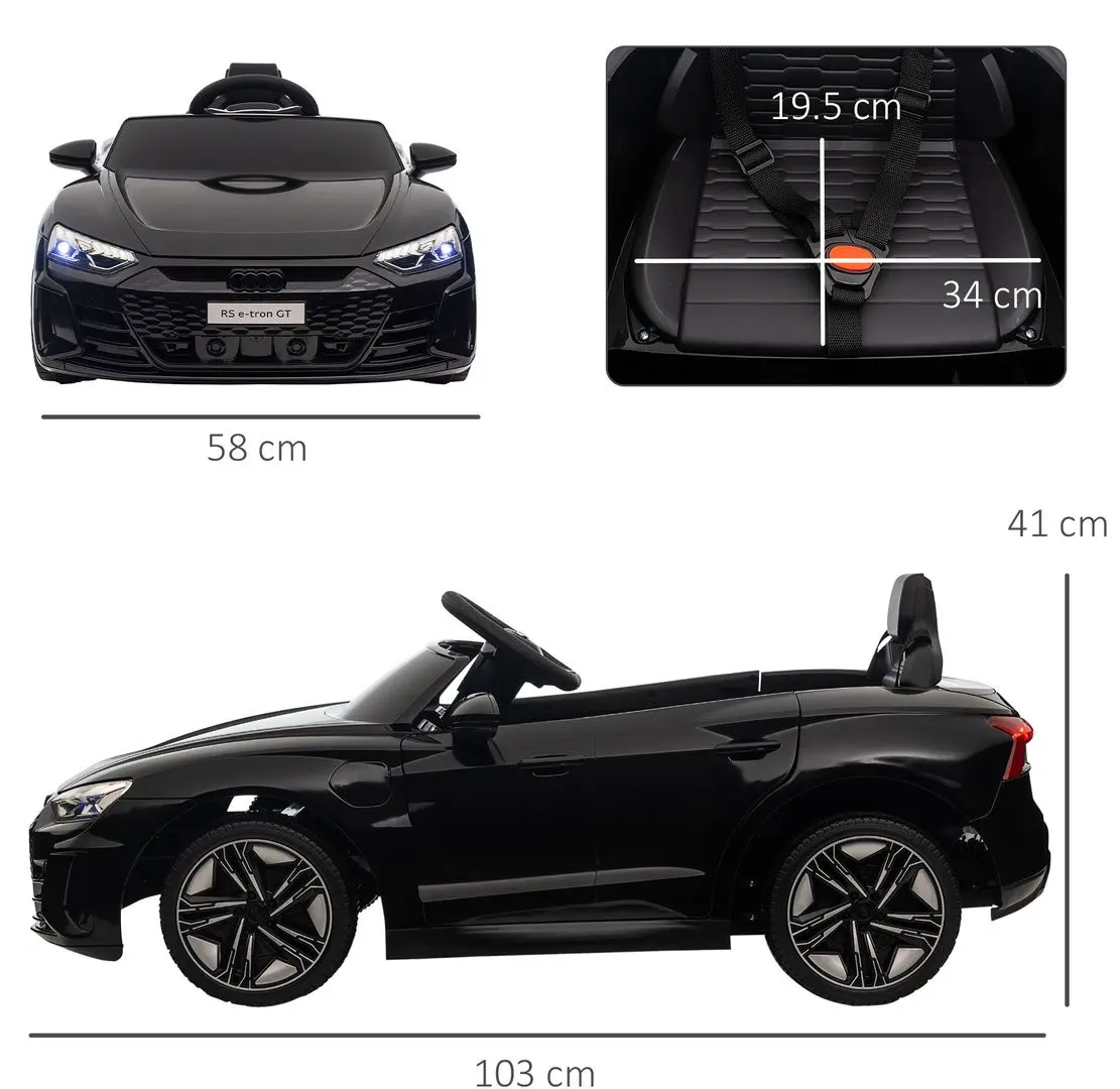 Masinuta electrica Homcom 370-220V90BK (Black)